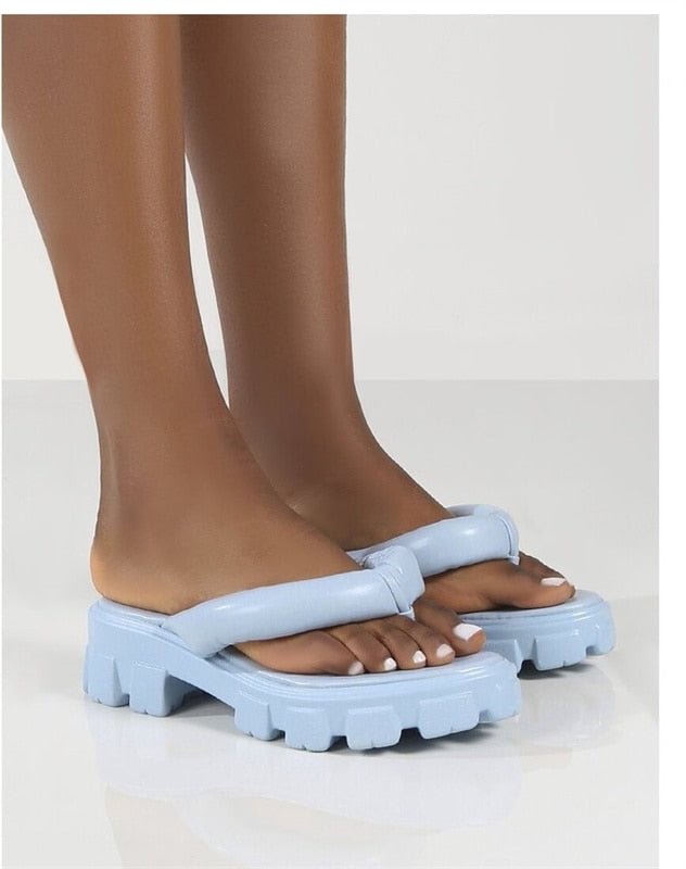 Outdoor Slippers Women 2022 New Autumn Fashion Wedges Casual Flip Flops Dress Platform Shallow Sport Slides Low Heels Sandals