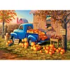 Diamond Painting -DIY Full Square Drill Pumpkin Carriage