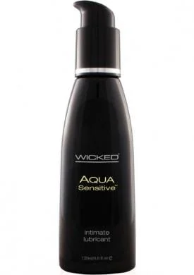 Pornhint Wicked Aqua Sensitive Unscented Water Based Lube 4 Oz