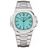 Patek Nautilus 'Tiffany' 5711/1A-018 with Tiffany Blue Dial on SS Bracelet Super Clone