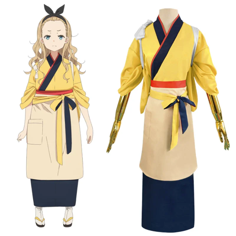 Lycoris Recoil Kurumi Kimono Cosplay Costume Outfits Halloween Carnival Suit