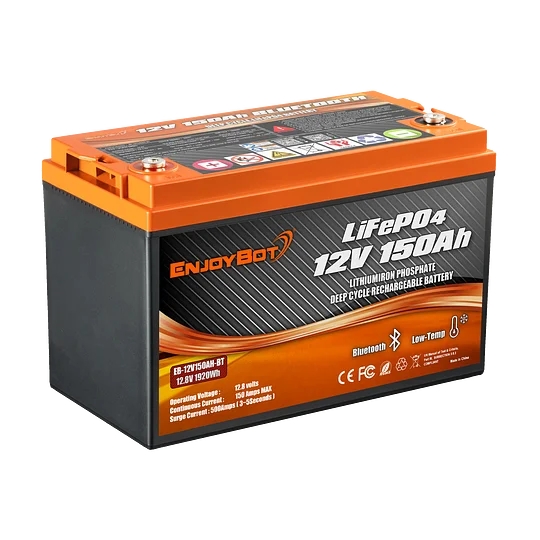 12V 150Ah Enjoybot LiFePO4 Lithium Battery | Deep Cycle