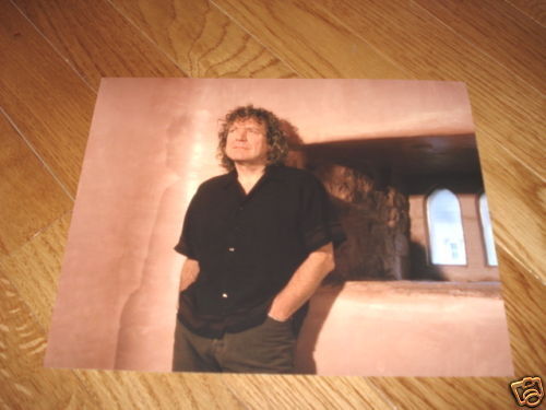 Robert Plant Led Zeppelin Cool 8x10 Color Promo Photo Poster painting