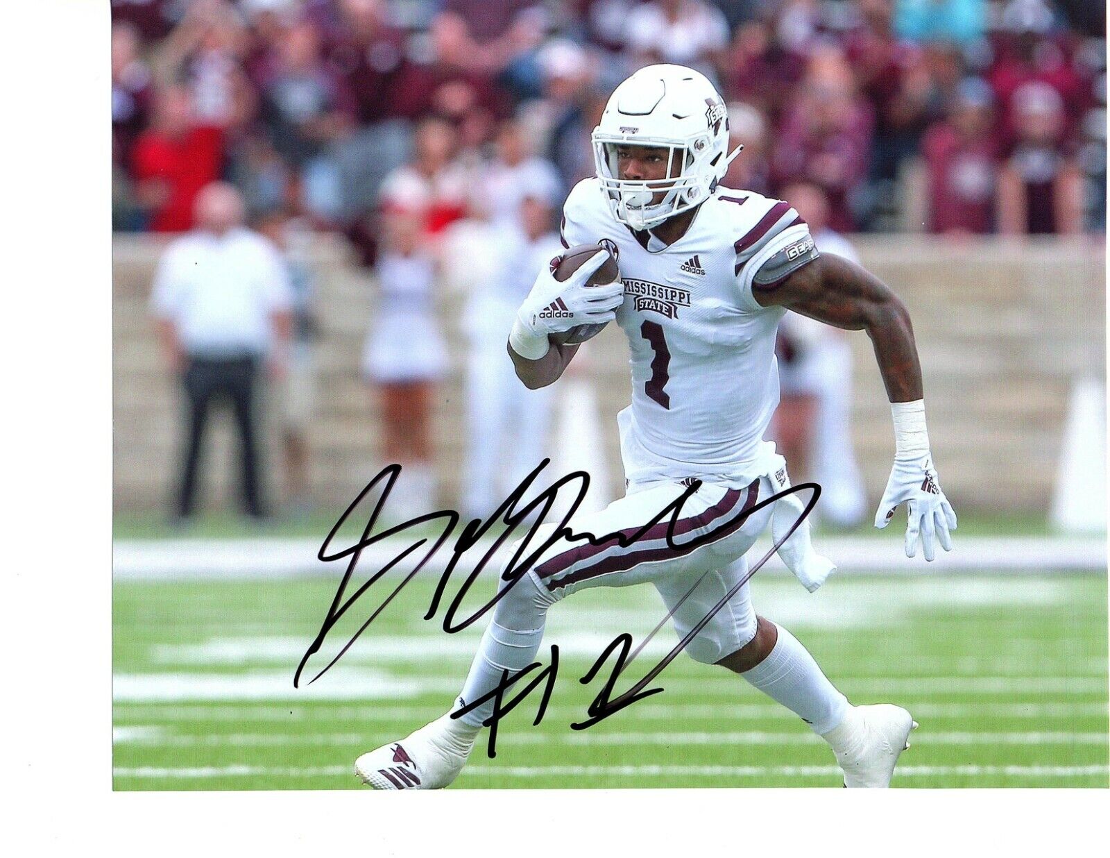 Stephen Guidry Mississippi State Bulldog signed autographed 8x10 football Photo Poster painting#