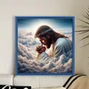 Earth Jesus-11CT Stamped Cross Stitch 40*40cm