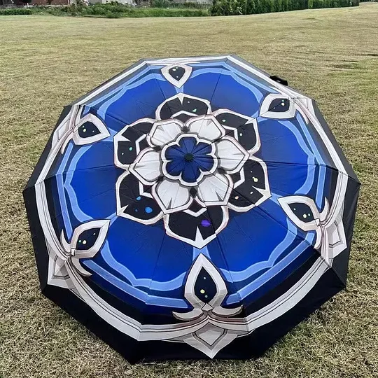 Wetrose] In Stock Wanderer Hat Cosplay Foldable Folding Umbrella