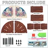 DIY Diamond Painting Kit Triangle Shaped Organizer Box Butterfly Lily Wooden Box