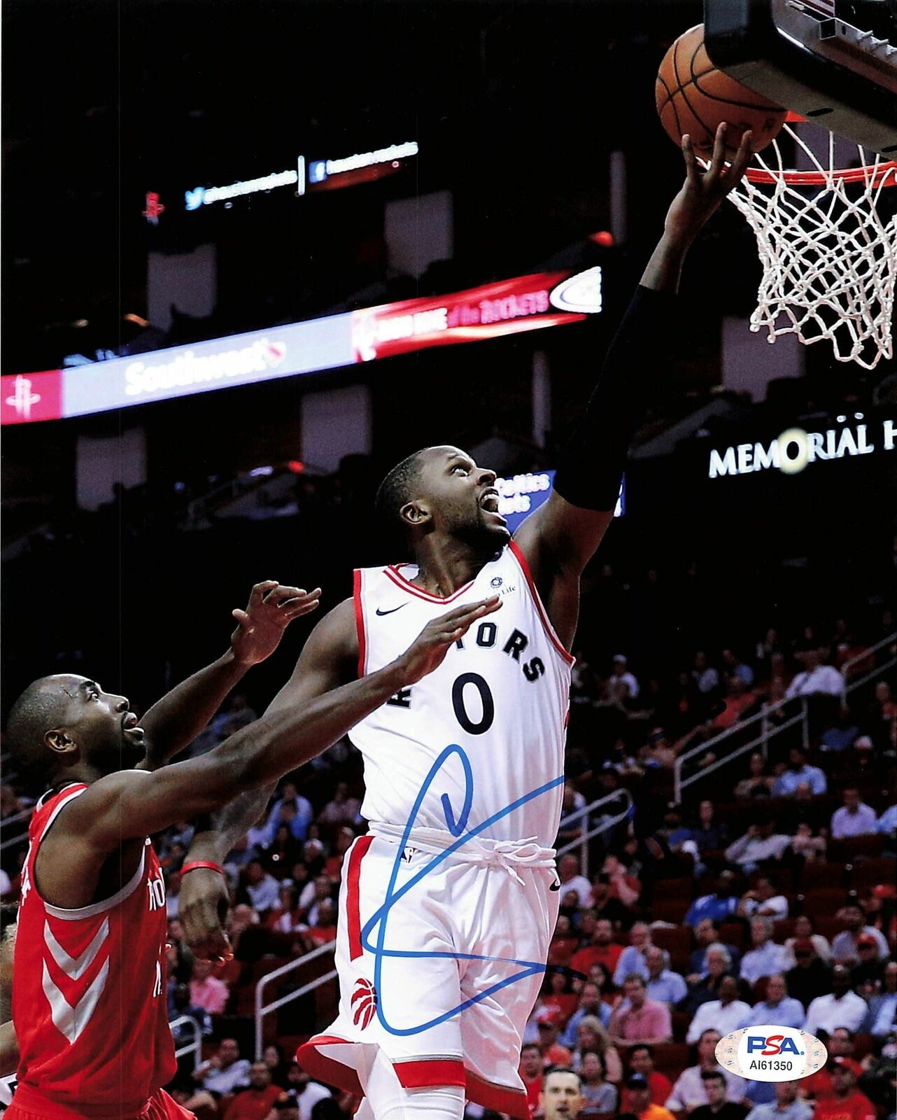 CJ MILES Signed 8x10 Photo Poster painting PSA/DNA Toronto Raptors Autographed