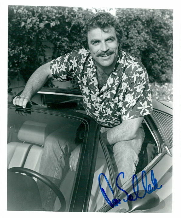 Tom Selleck (Magnum, P.I.) signed in-person 8x10 Photo Poster painting