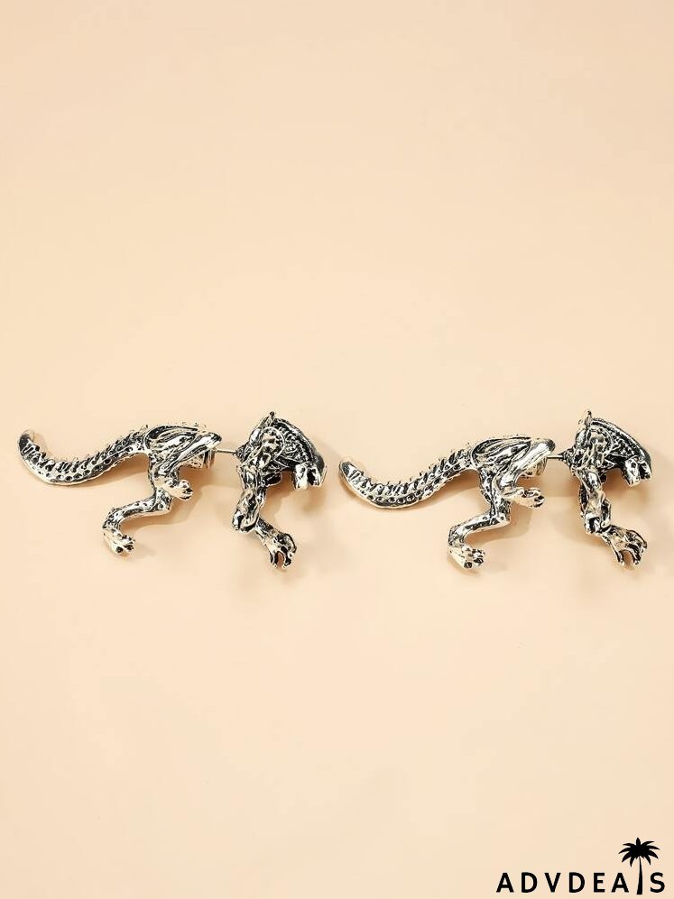 Dinosaur Design Earrings
