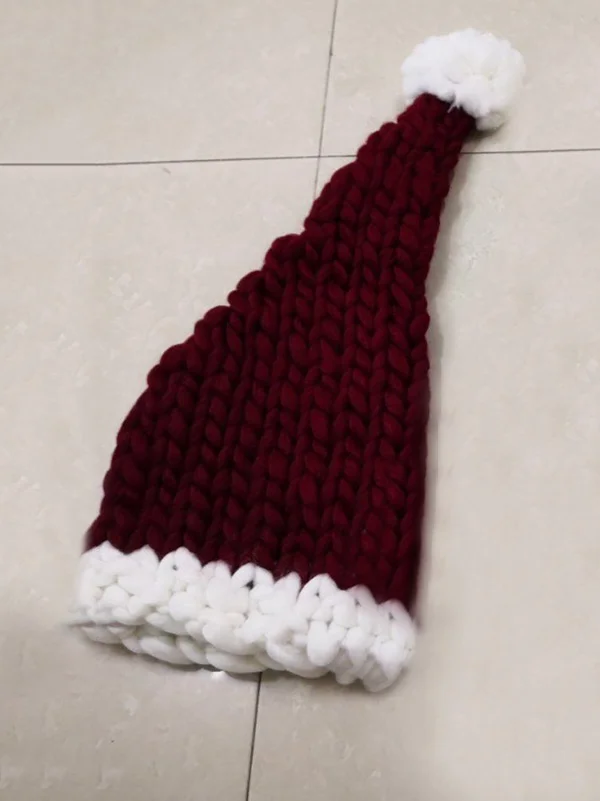 Christmas Knitting Aran Weight Hat