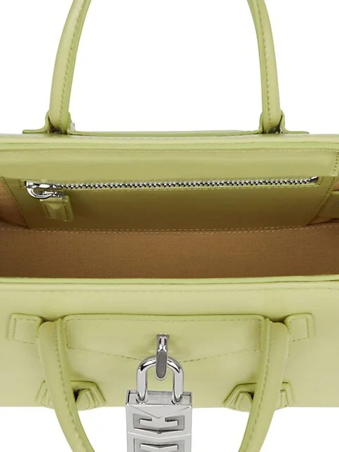 Givenchy Mini Antigona Lock Leather Satchel 4 out of 5 Customer Rating