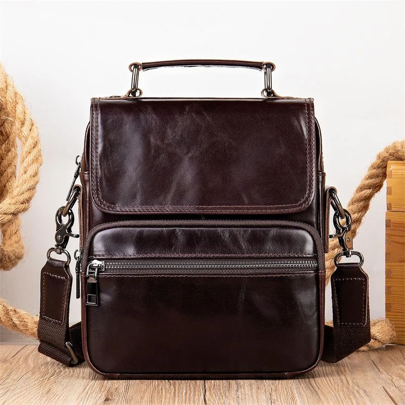 Soft Large-Capacity Solid Color Handbag Vintage Shoulder Bag