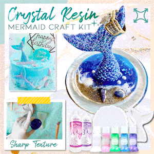 Crystal Resin Mermaid Craft Kit