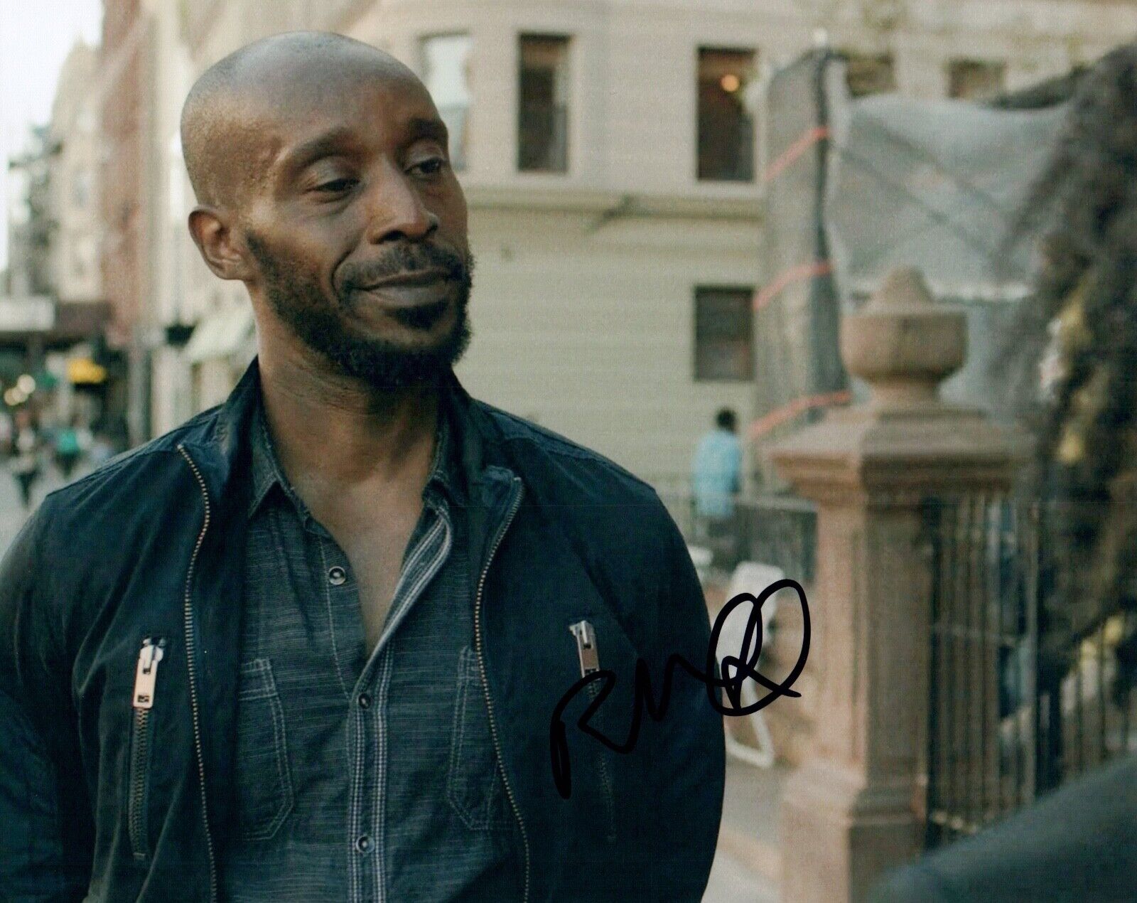 Rob Morgan Signed Autographed 8x10 Photo Poster painting STRANGER THINGS DAREDEVIL Actor COA