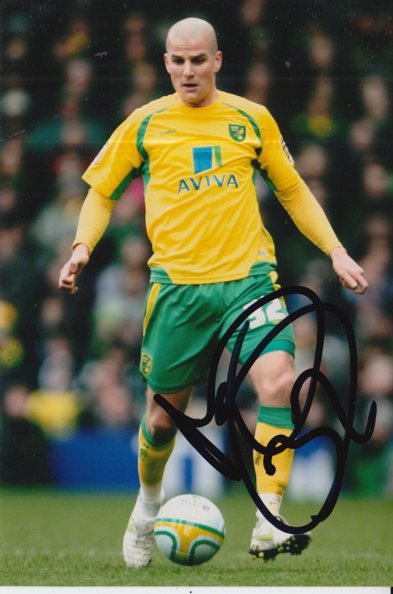 NORWICH CITY HAND SIGNED MARC TIERNEY 6X4 Photo Poster painting 1.