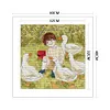 【Limited Stock Sale】Goose-14CT Counted Cross Stitch 40*40cm/15.75*15.75in(Brand)