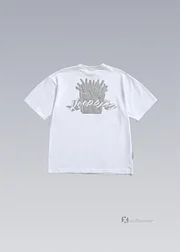 【BAON】[unisex] Void printing tee BJHG Chips Printed Shirts - Affordable Techwear - X