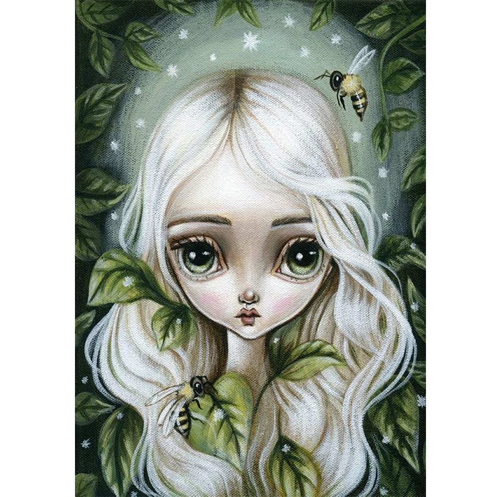 

Girl - Round Drill Diamond Painting - 30*40CM, 501 Original