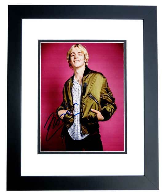 Ross Lynch Signed - Autographed Singer - Austin & Ally Actor 8x10 Photo Poster painting FRAMED