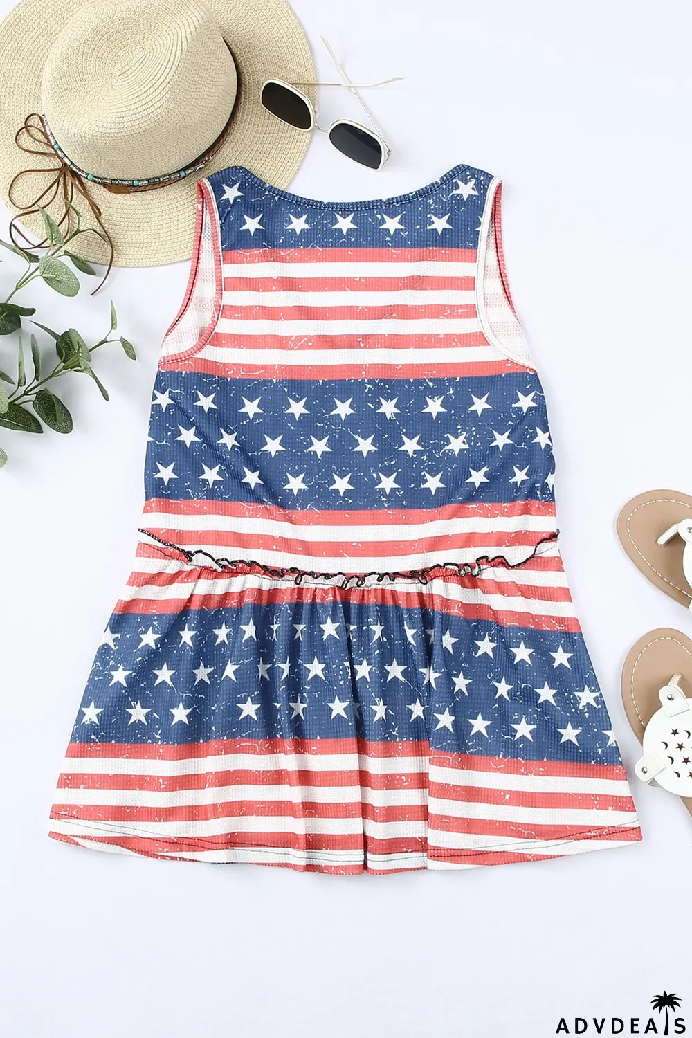 National Flag Flowy Tank