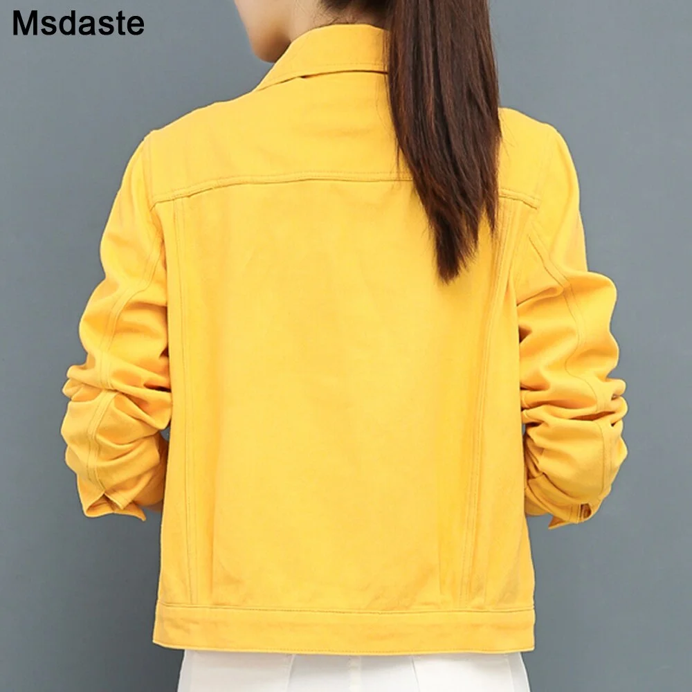 Denim Coat Streetwear Style Women's Jacket Jeans Boyfriend Outwear Female New Spring Autumn Casual Cowboy Outwear Jackets Coats