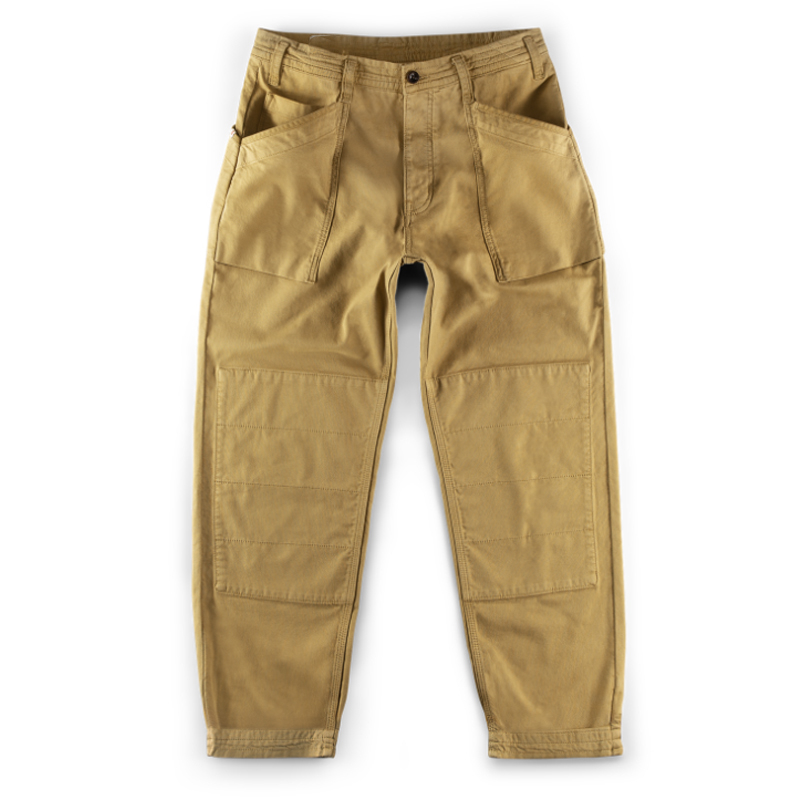 Men's Cotton Khaki Twill Straight Pants