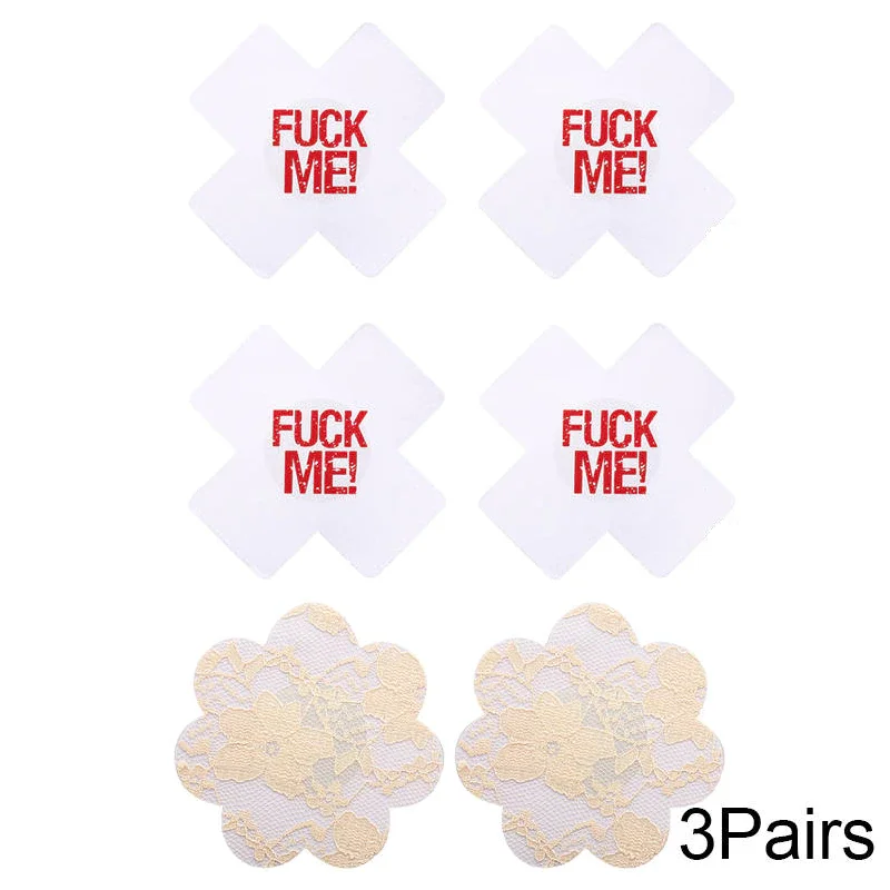 Billionm Women Nipple Cover Breast Stars Colorful Petals Invisible Nipple Self Adhesive Sticker Female Sexy Bras Accessories