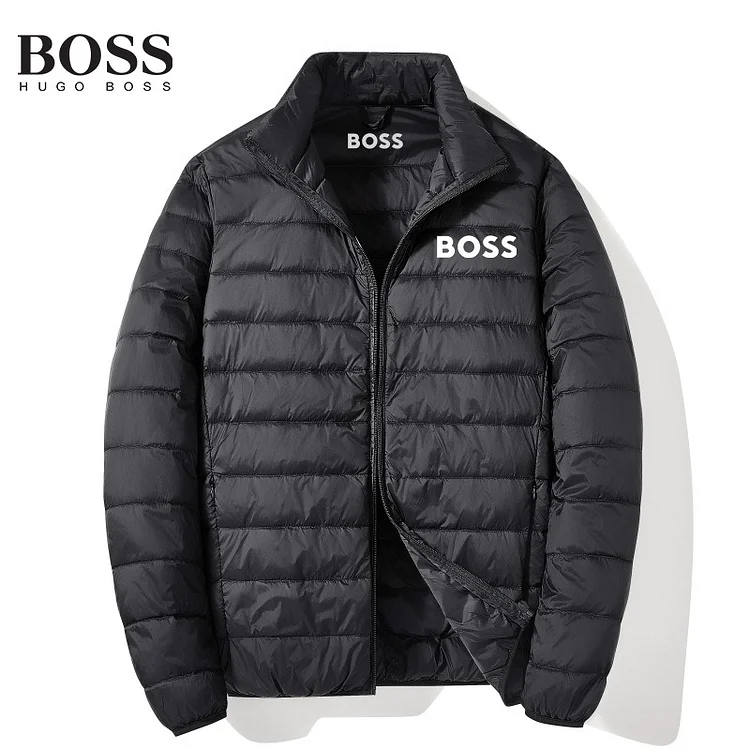 【Boss®】 Pánska ležérna zimná bunda s krátkym golierom