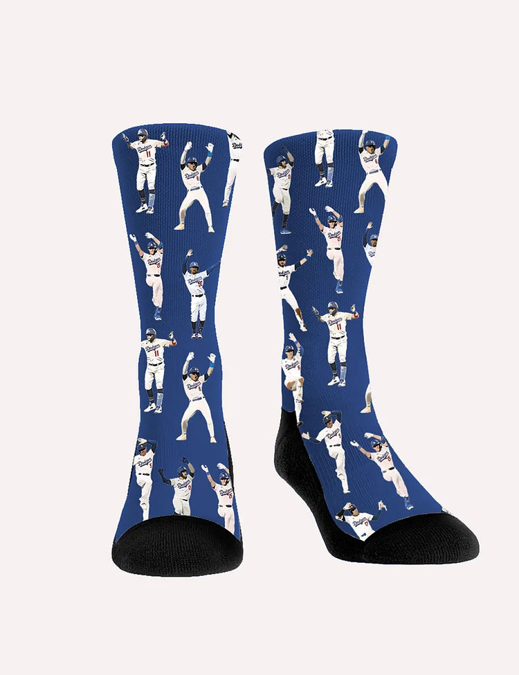 Dodgers Baseball Socks