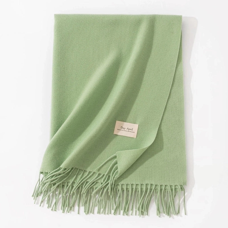 Scarf Winter Warm Windproof Shawl Women’s High-end Korean Style Women’s Cashmere Scarf