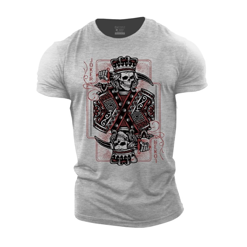 Cotton The Joker Graphic Men's T-shirts tacday