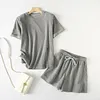 2022 Fashion Clothes Women Summer Short Sleeve T Shirts With Mini Shorts Stretch High Waist Two Pieces Sets Ladies Outfits