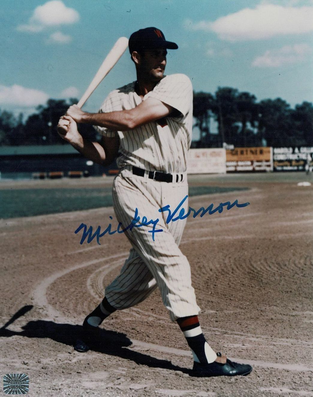 Mickey Vernon signed autographed 8x10 Photo Poster painting! RARE! AMCo Authenticated! 10067