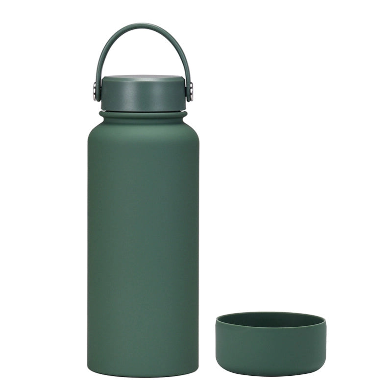Casual Solid Color Stainless Steel Thermos Cup