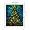 Christmas Tree - 14CT Stamped Cross Stitch - 40*50cm - Xmas