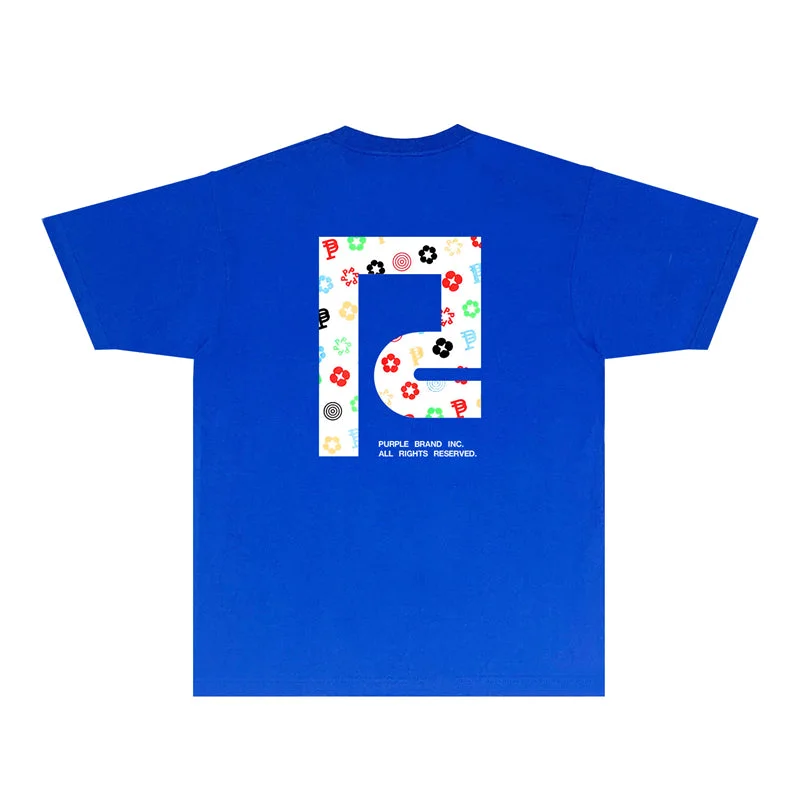 Purple fashion T-shirt