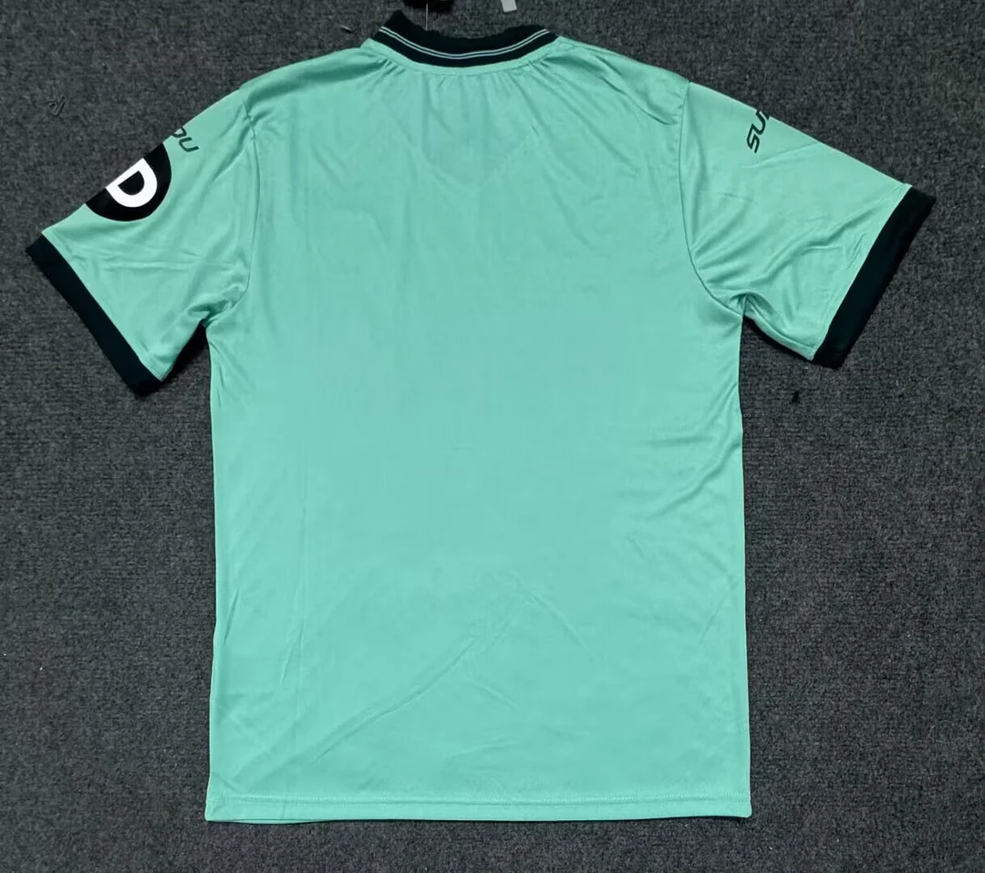 25/26 Wolverhampton Wolves Away Football Shirt Thai Quality