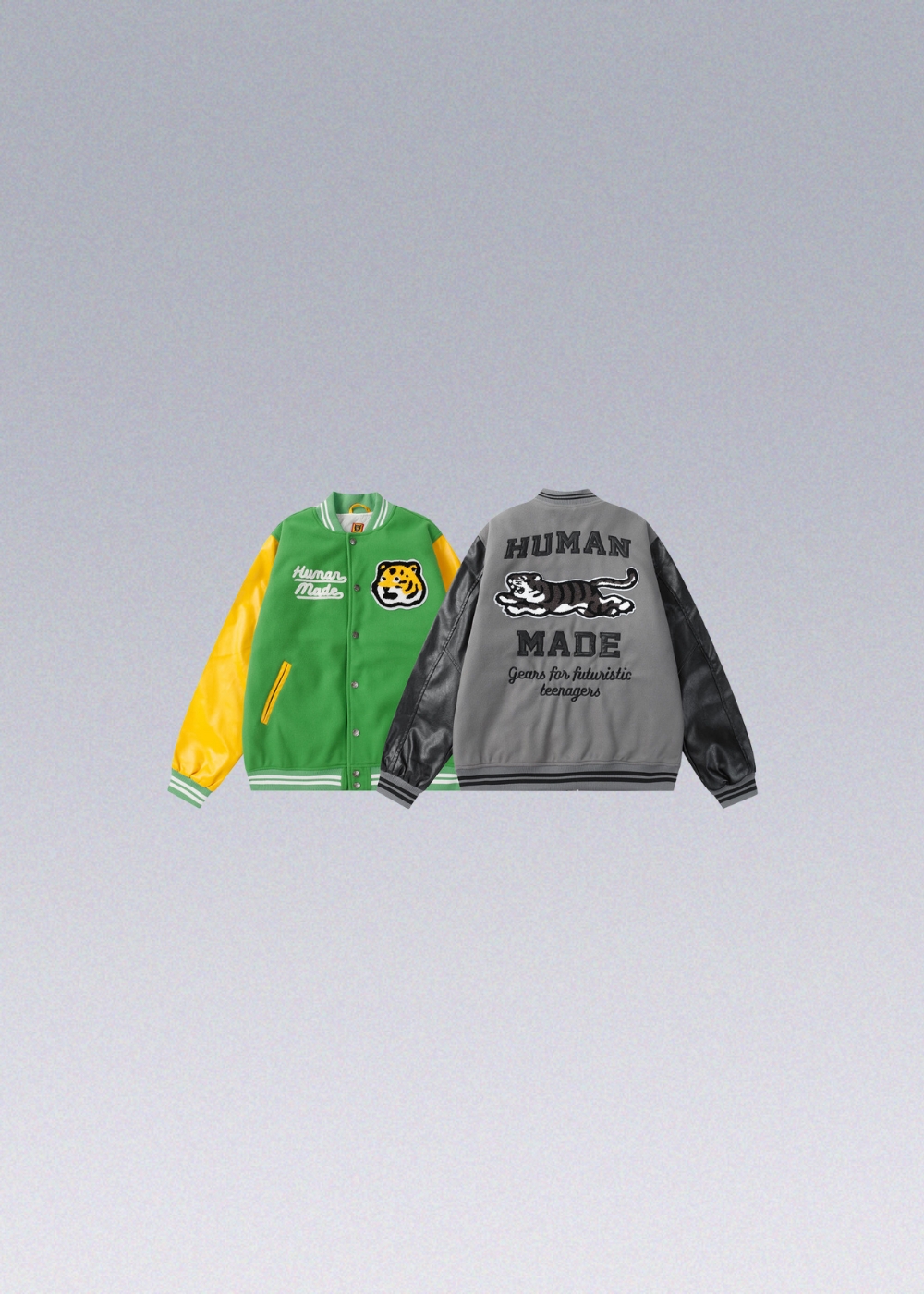 Human Made x A$ap Rocky Human Testing Varsity Jacket