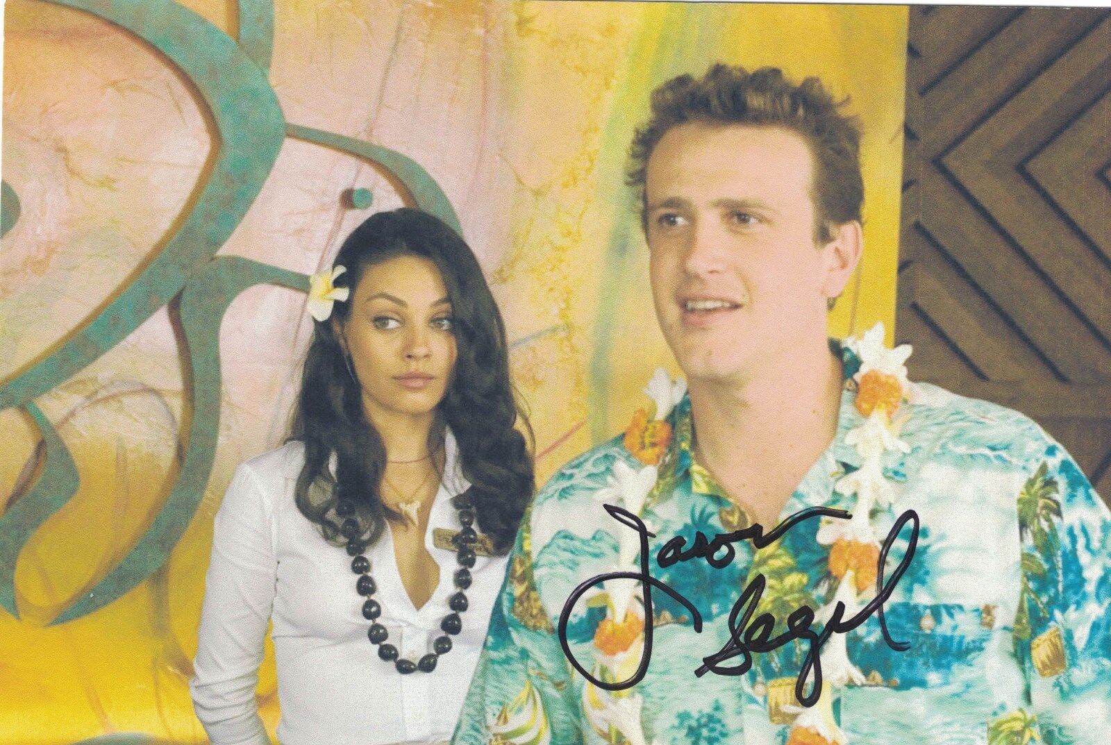 Jason Segel Signed Autographed 4x6 Photo Poster painting Actor