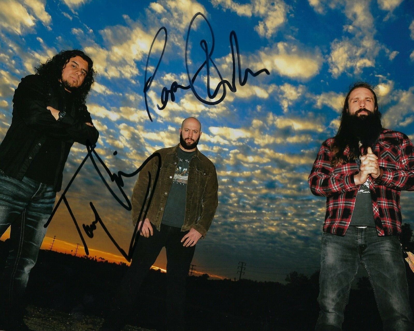 GFA Pepe Clarke & Tony Castaneda * KYNG BAND * Signed 8x10 Photo Poster painting K2 COA