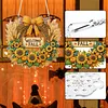 Welcome fall DIY Acrylic 5D Crystal Diamond Gem Art Hanging Ornament