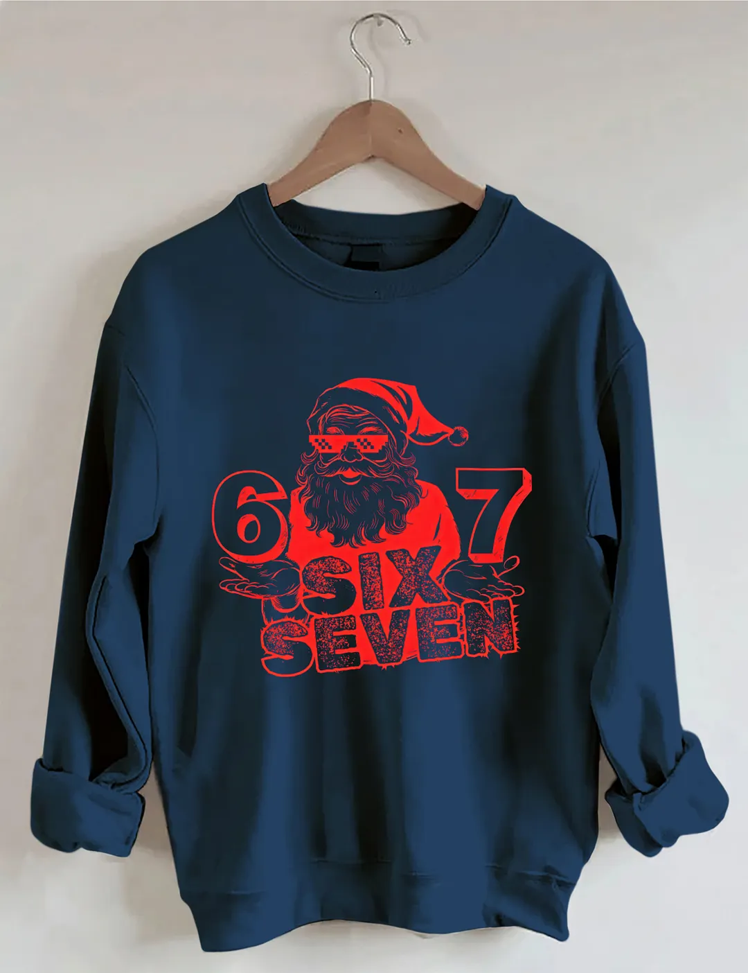 Six Seven Christmas Sweatshirt