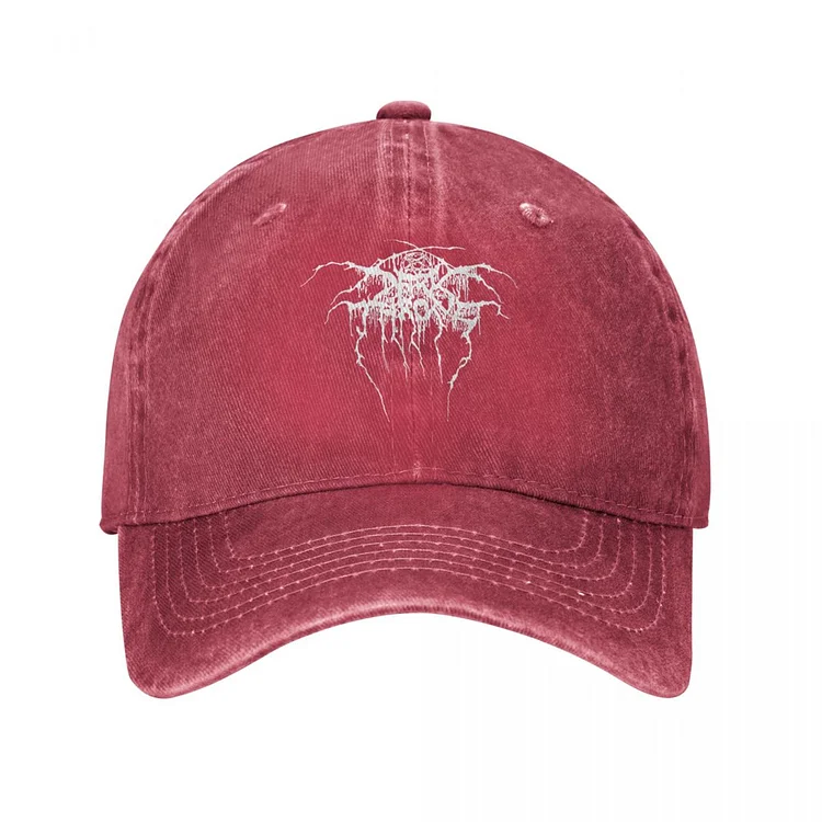 Vintage Dark Throne Fanart Band Baseball Caps Men Women Distressed Denim Snapback Cap Death Metal Outdoor Activities Caps Hat
