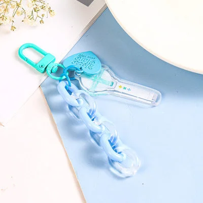 TXT Trendy Chain Lightstick Charm Keychain / Airpods Cover Accessory