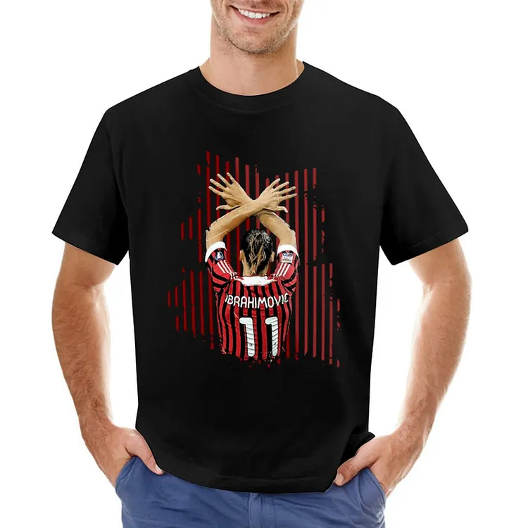 Zlatan Ibrahimovic Inspired Men's Soccer Culture Tee
