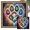 Paw Heart-11CT/18CT Stamped Cross Stitch 20*20cm/40*40cm tapestrymarket