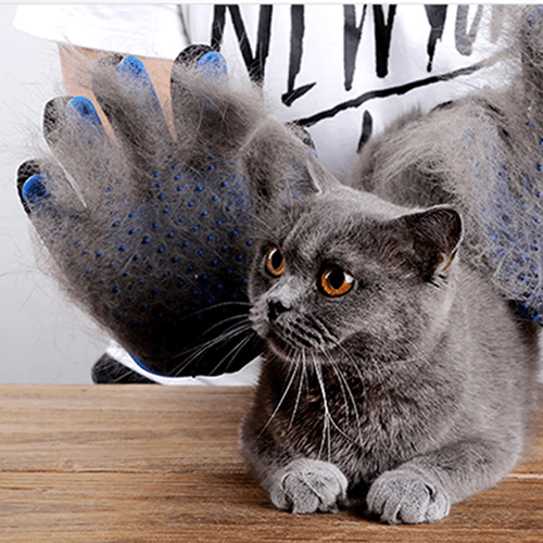 Stuffed animal shape design-Hair removal gloves