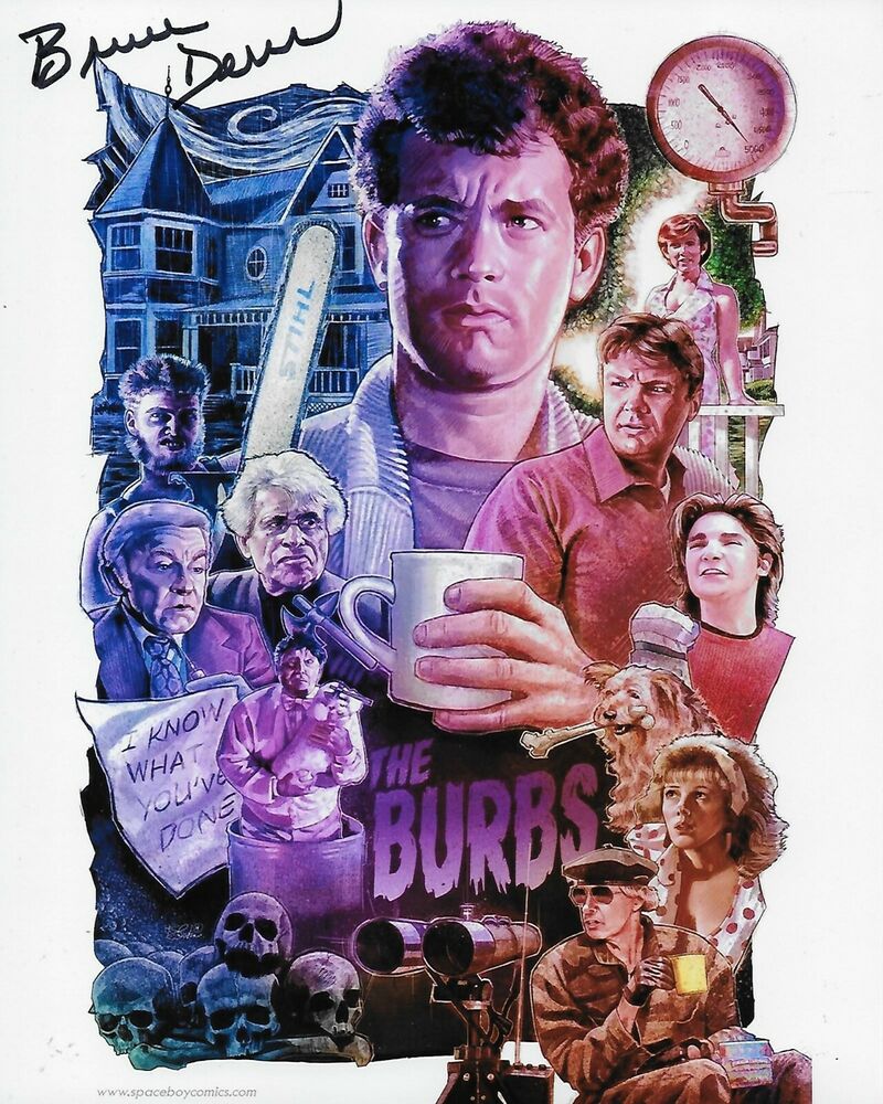 Bruce Dern The Burbs Original Autographed 8X10 Photo Poster painting #3 signed at Hollywood Show