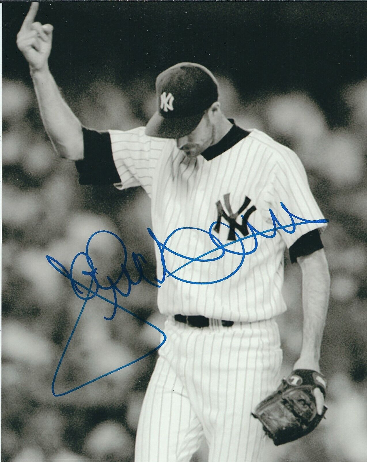 Signed 8x10 JACK MCDOWELL New York Yankees Autographed Photo Poster painting - COA